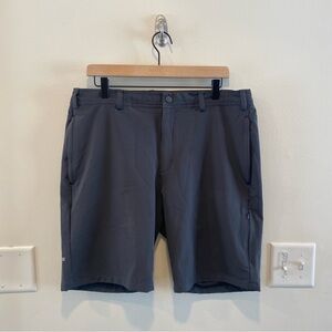 Mack Weldon Radius Flex Short men’s size large performance athletic gray